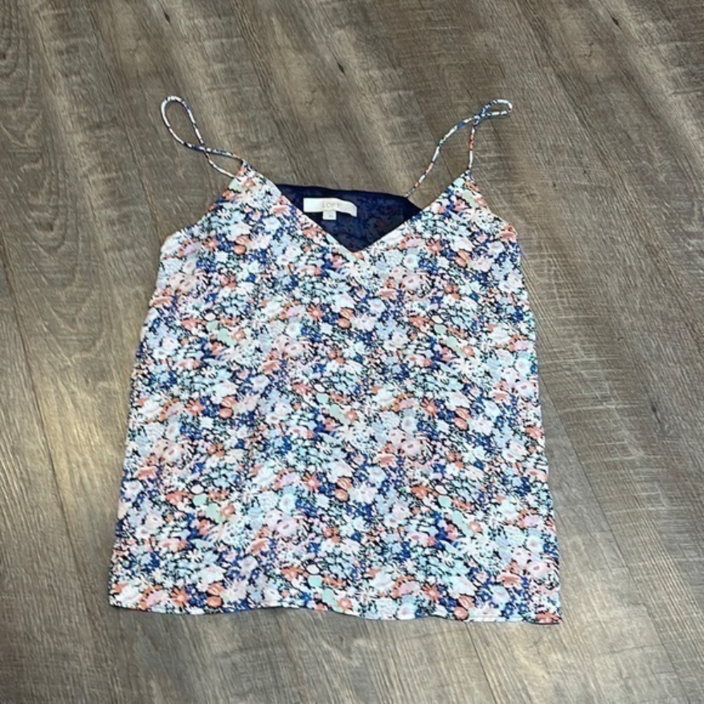 LOFT floral tank